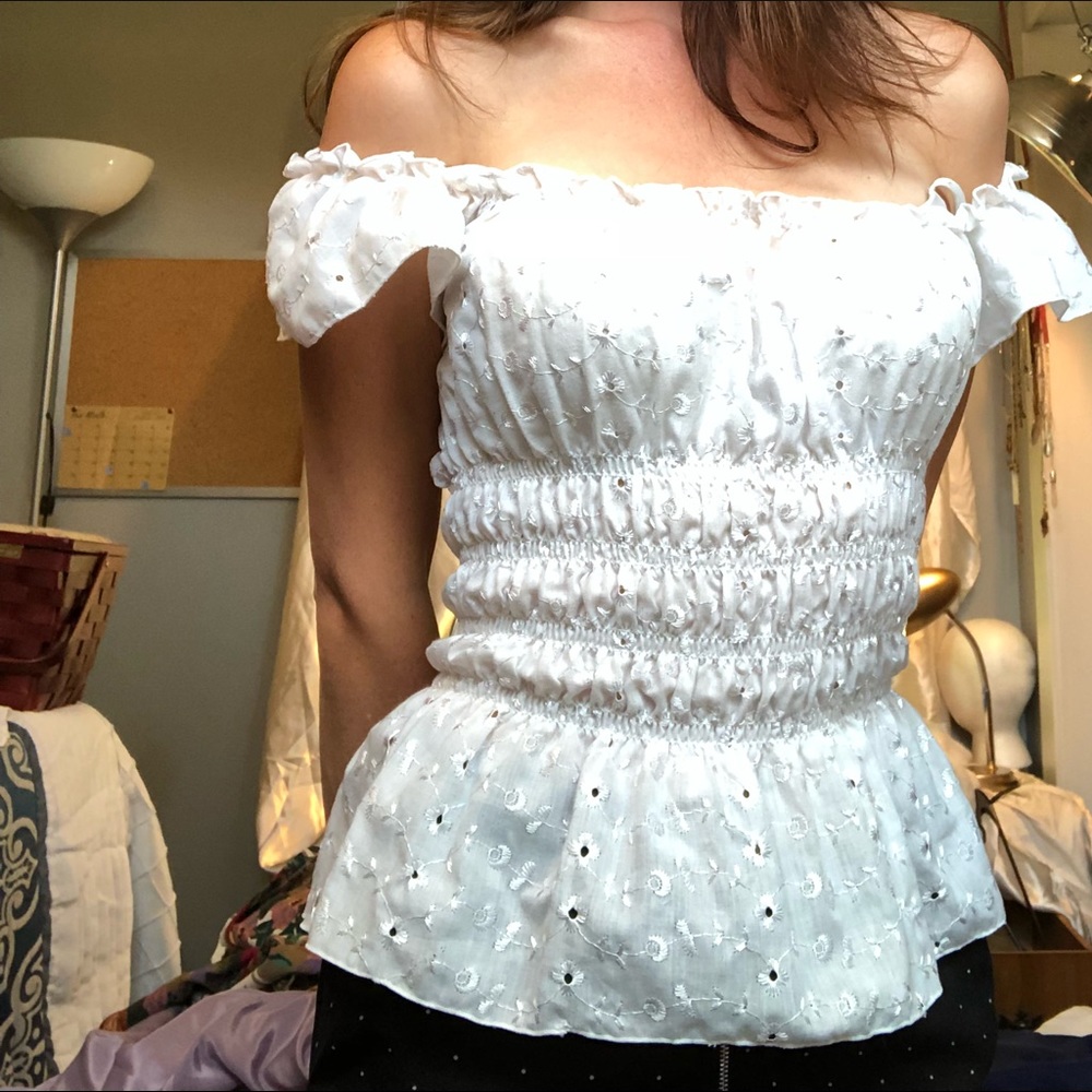 Romantic Frilly Vintage Top